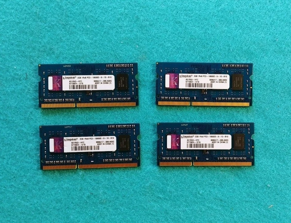 Dell 8 GB (4 X 2GB) Memory SNPV1RX3C/2G DDR3 PC3-10600 - Image 3 of 4