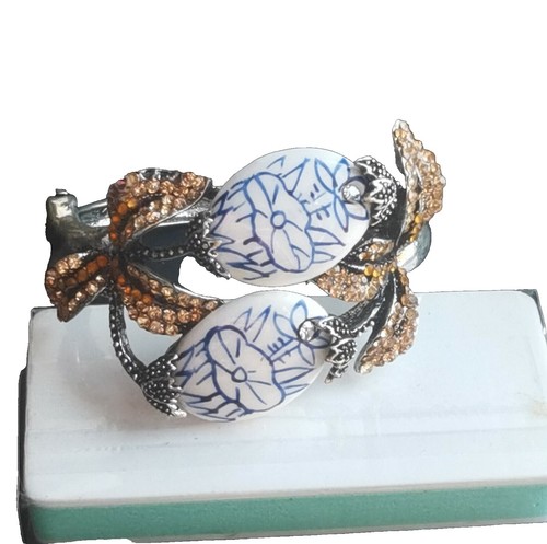 MINT True Religion Womens Silver Charm Rhinestone Bracelet  display picture 1