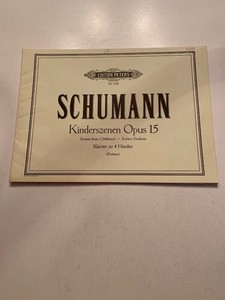 Details About Vintage Sheet Music Schumann Kinderszenen Opus 15 Scenes From Childhood - 