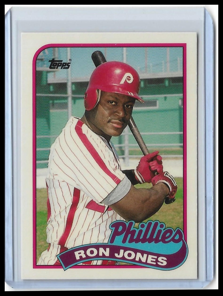 1989 Topps Tiffany - Ron Jones #349 (RC)