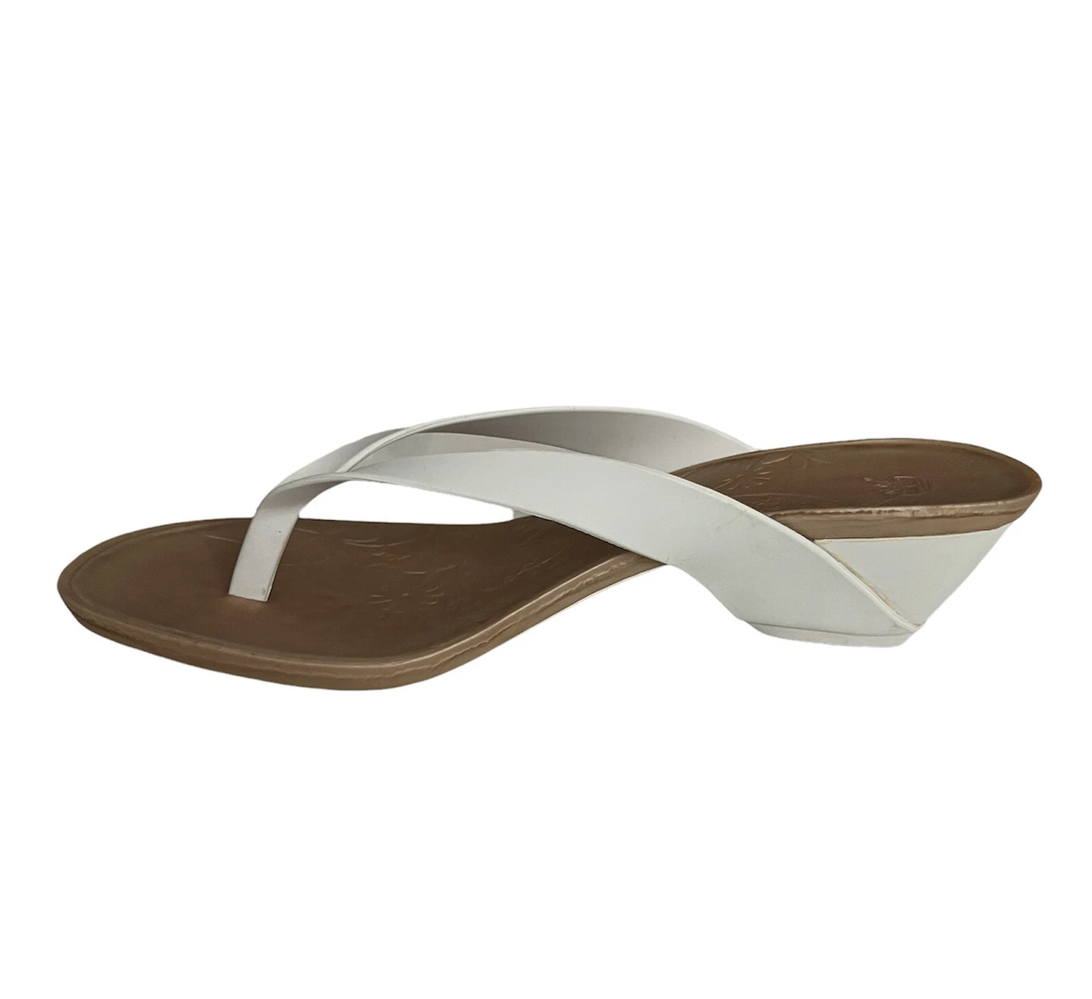 Taglia 7Timberland Flirtatious Thong sandalo donna bianco gomma spiaggia comfort 90386