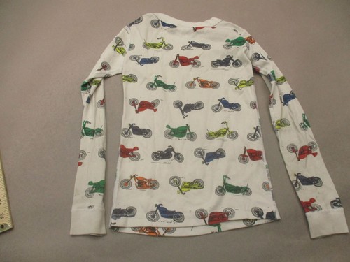 Hanna Andersson Size 8 Kids Unisex Multicolor 100% Organic Cotton Pajama Top 115 - Picture 6 of 7