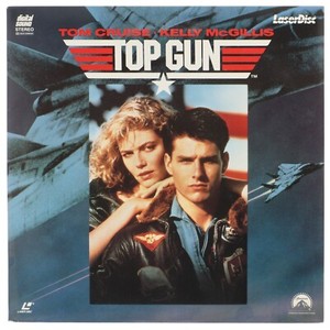 Top Gun Laserdisc Ld Digital Sound Tom Cruise Val Kilmer Jerry Bruckheimer 1986 Ebay