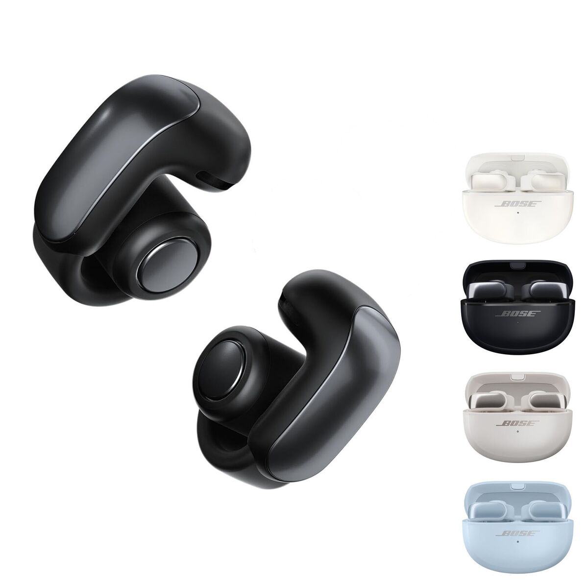 Bose Ultra Open-Ear True Wireless Bluetooth Open Earbuds (Black and White) Bose Ultra Open-Ear True Wireless Bluetooth Open Earbuds (Black and White)
