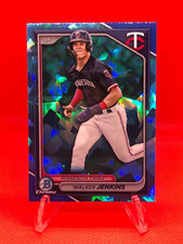 2024 Bowman Chrome sapphire Walker Jenkins BDC-166 "Monster Prospect"