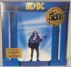 LP AC/DC Who Made Who (ACDC) (GOLD Vinyl, 50th Ann, 2024) NEW MINT SEALED