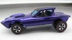 Hot Wheels (1967) Redline PYTHON Purple White Interior Hong Kong "FAST SHIPPING"
