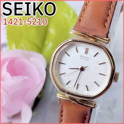 [New Battery] Seiko Women's Quartz Watch, Working Condition, Kameido Fact nu