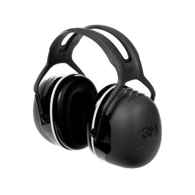 3M 7100315048 PELTOR X5A X Series Over-Head Earmuffs NRR 31dB Black