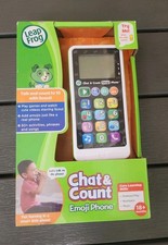 LeapFrog Chat and Count Emoji Phone Fun Learning for Kids Smart Phone NEW