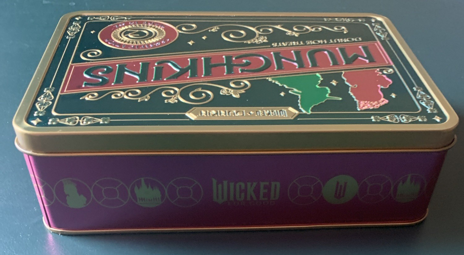 Dunkin Donuts Wicked Donut Hole Munchkins Tin