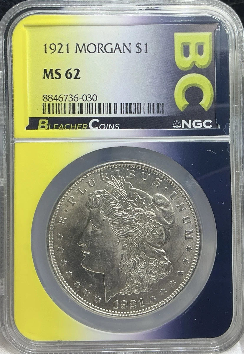 MS 62 Graded 1921 Year Morgan US Dollars (1878-1921) for sale | eBay