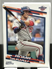 2022 Topps Opening Day Bomb Squad - #BS-20 - Juan Soto - Washington Nationals