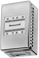 HONEYWELL TP970A 2234 4 - D.A. Pneumatic Thermostat Conversion Stat Satin Chrome