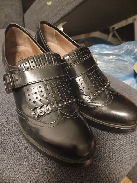 Women Nero Giardini Heels Black Leather 38
