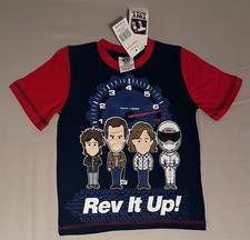 Tiny Idols Top Gear Tshirt Size 3-4 Years RARE 2010,  New/Tagged With The Stig