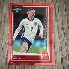 Panini 2025-26 Donruss Road to FIFA World Cup Phil Foden #69 England /50