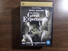 Great Expectations DVD, 1946, PAL REGION TWO JOHN MILLS MUST HAVE REGION FREE