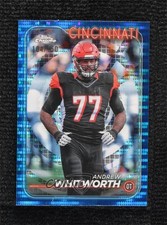 2024 Topps Chrome Blue Sonar Refractor 104/150 Andrew Whitworth #30 0r3f