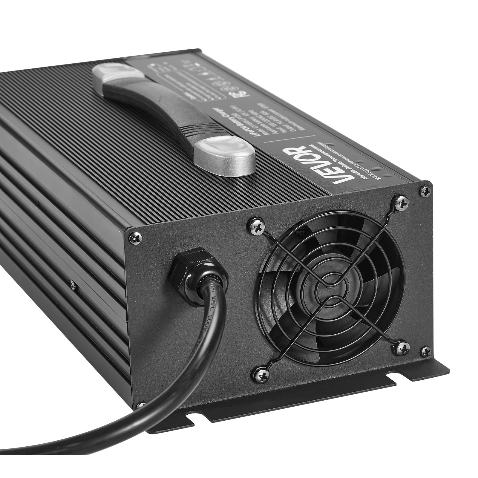 VEVOR 12V 60A Lithium Battery Charger 14.6V AC-DC LiFePO4 Smart Charger for RV