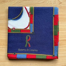HANDKERCHIEF ART ROPE STRIPED PLAIN COTTON MEN'S POCKET SQUARE 17" B0846