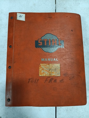 #ad Stihl Parts Dealers Manuals And Promos 1984 saws SG17 20 AV 41 Series 45AV $55.00