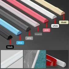 Water Barrier Shower Barrier Dining Kitchen Bendable Equipment Silicone