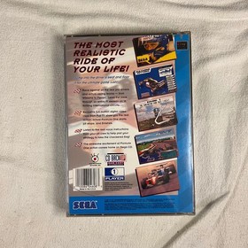 Formula One World Championship Beyond the Limit Sega CD 1994 Complete In Box