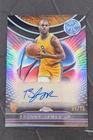 2025 Topps Chrome Bronny James Jr Certified Rookie Black Auto RC /10 #TCRA-BJ