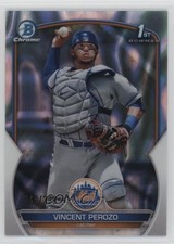 2023 Bowman Chrome Prospects Lava Refractor 45/399 Vincent Perozo #BCP-102 s3g
