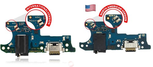 Ladebuchse Platine mit Kopfhöreranschluss für Samsung Galaxy A03s A037U / US / A037M - Bild 1 von 3