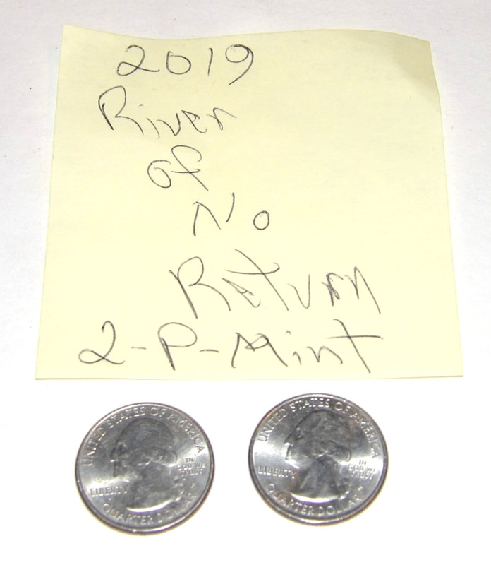 2019 P - River of No Return National Park Quarter 2-PIECE