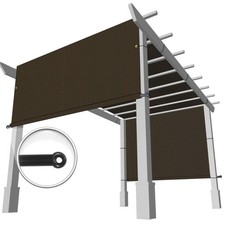 Privacy Screen Panel for Outdoor Pergola - Brown