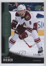 2014-15 Upper Deck Overtime Rookies Emerald 53/99 Tobias Rieder #163 0c3
