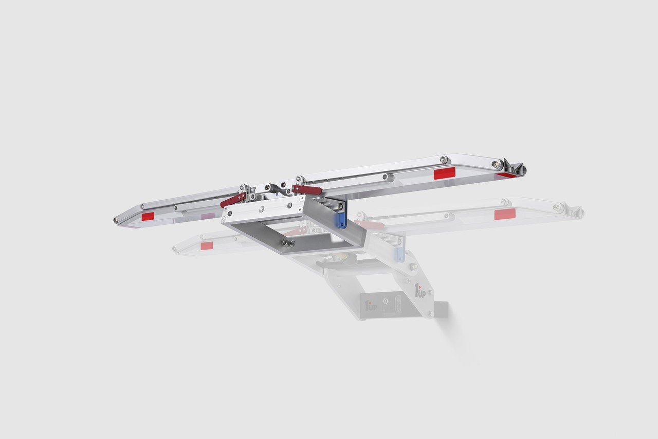 1Up USA Heavy Duty Bike Rack Add-On Tray Aluminum Fits Quik Super Xtreme
