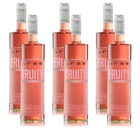 Bree Fruity Rosé Qba, Süß&Fruchtig, Sortenreines Weinpaket (6X0,75L)