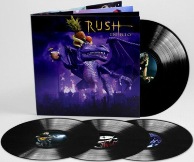 Rush - Rush in Rio Black 4 Vinyl LP 8 Panel Gatefold 180GR + Download Card NEU