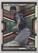 2023 Panini Elite Extra Edition Prime Numbers C 1/9 Antonio Anderson #86 1eh5