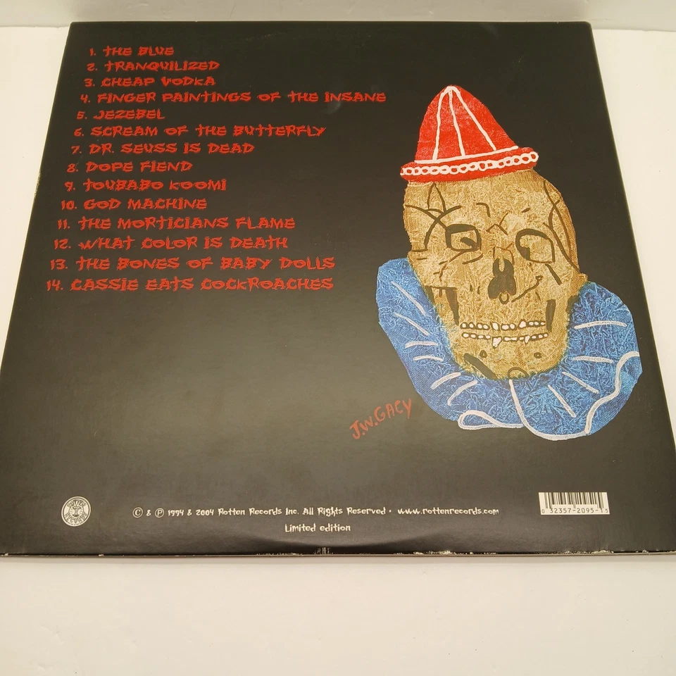 ACID BATH - WHEN THE KITE STRING POPS 2004 Limited Edition White Vinyl LP Rotten Foto 3 de 4