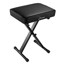 Piano Bench, Adjustable Keyboard Bench Portable Stool Collapsible 2.4 Inch