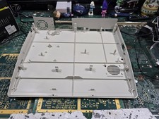 Tandy 1000 HX EXACT EMPTY Bottom Case ONLY-Intact-Cleaned-Good Screw Posts-READ