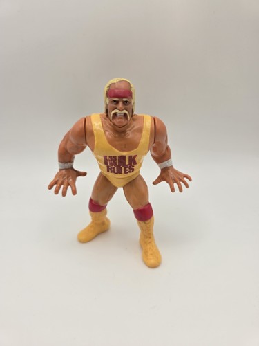 Near Mint WWF Hasbro Hulk Hogan Action Works...