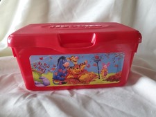 Huggies Winnie The Pooh  Friends Red Baby Wipes Container Empty K8
