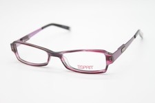 NEW ESPRIT ET17360 COLOR-546 VIOLET BLACK AUTHENTIC EYEGLASSES 49-16