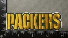 GREEN BAY PACKERS IRON ON EMBROIDERED PATCH