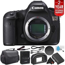 Canon EOS 5DS Digital SLR Camera 0581C002 Body Only - Starter Bundle Intl Mode