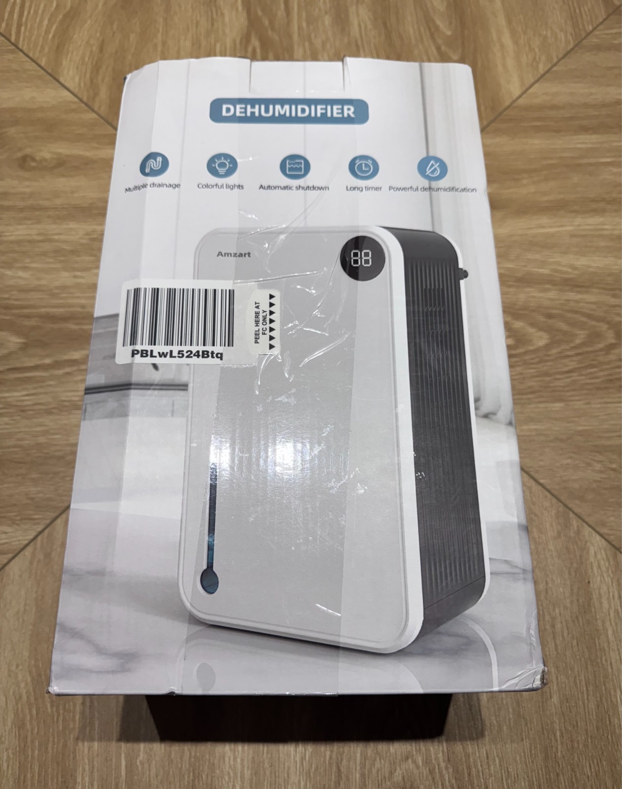 Dehumidifier for Home 118oz, Covers up to 1000 sq ft, with Auto Shut Off, Timer