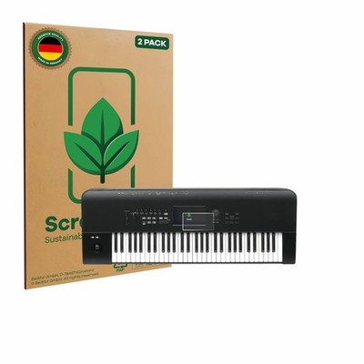 2x ScreenLeaf Displayschutzfolie für KORG Nautilus 61 nachhaltig verpackt