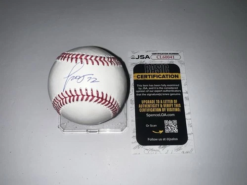 Miguel Rojas Signed Official Major League Baseball Los Angeles Dodgers JSA Auth