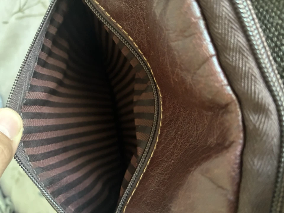 BOLSO CONVERTIBLE Jack Georges CUERO "Voyager" MARRÓN Unisex Foto 4 de 4